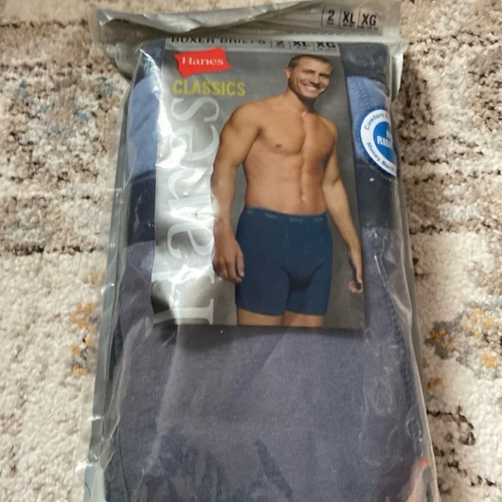 Hanes Classics Men's Boxer Brief XL 2ct